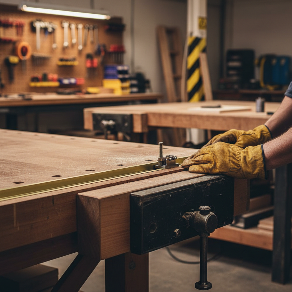 Premium Plain Finish Brass Channel 15.8mm x 15.8mm x 3.2mm - High Corrosion Resistance and Ductile Material for Various Applications