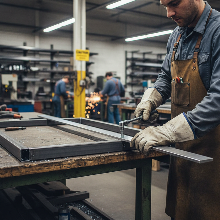 Premium Structural Grade 6082 T6 Aluminium Flat Bar 76.2mm x 4.8mm - High Strength Alloy with Corrosion Resistance for Architectural Applications