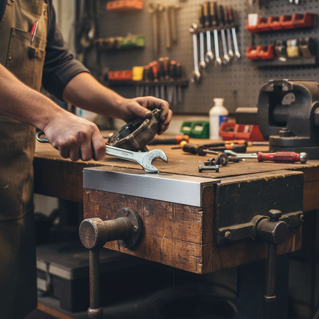 Premium Structural Grade 6082 T6 Aluminium Flat Bar 15.8mm x 4.8mm - High Strength with Corrosion Resistance and Decorative Finish