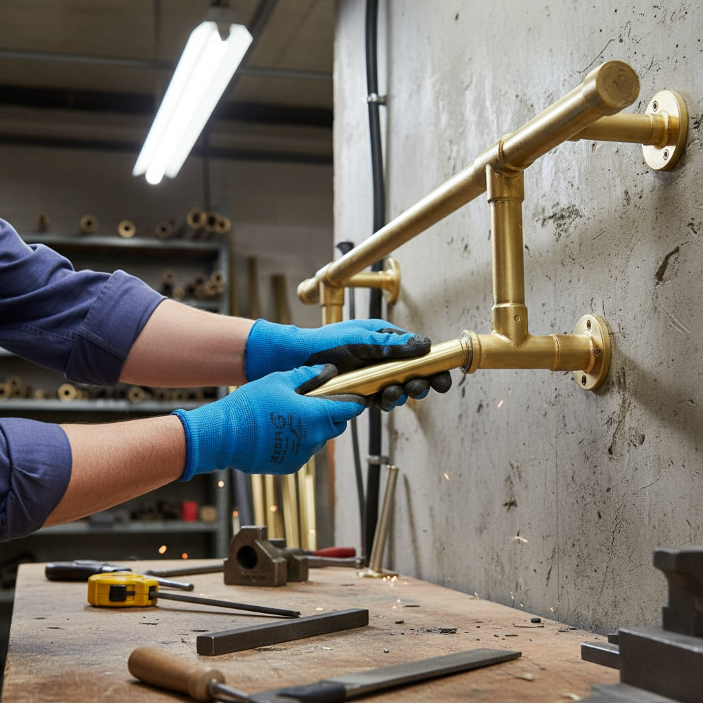 Premium Plain Finish Brass Round Tube 31.7mm x 1.6mm with High Tensile Strength and Corrosion Resistance