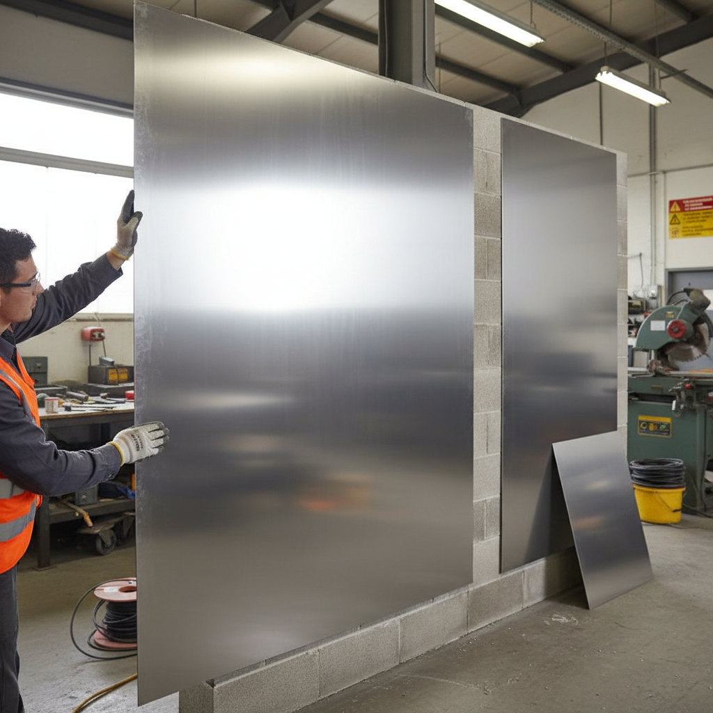 Premium 2000mm x 1000mm x 1.2mm Stainless Steel Sheet with Bright Annealed Finish for Architectural and Commercial Use