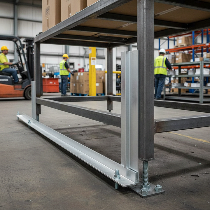 Professional Heavy Duty Aluminium Unequal Angle 101.6mm x 50.8mm x 6.3mm for Structural Applications