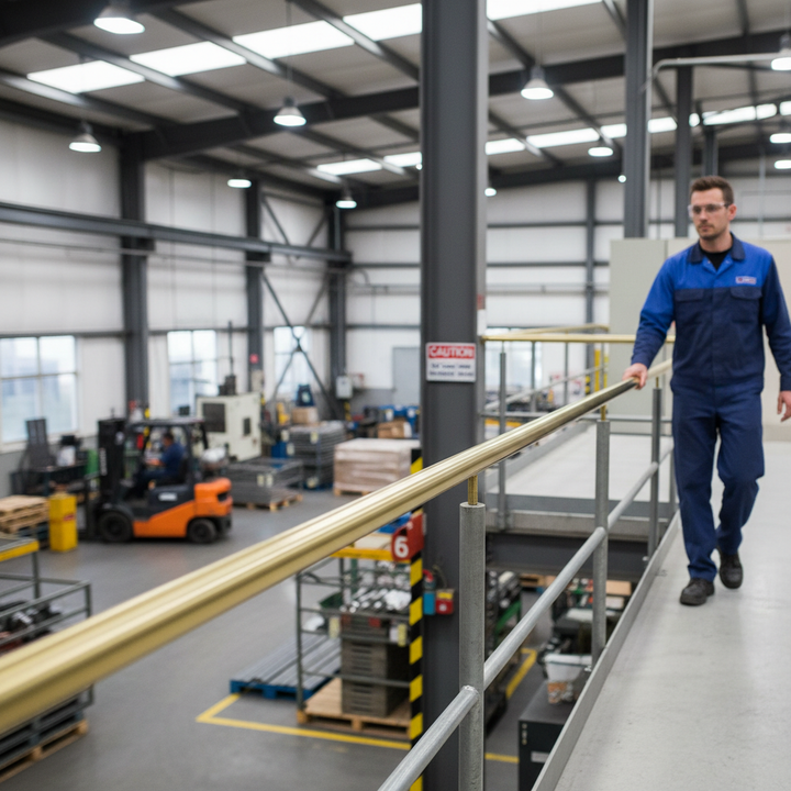 Premium Plain Finish Brass Round Tube 38.1mm x 3.2mm with High Corrosion Resistance and Excellent Machinability