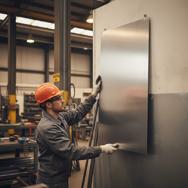 Premium Dull Polished Stainless Steel Sheet 2000mm x 1000mm x 1.5mm - High Corrosion Resistance for Architectural Applications