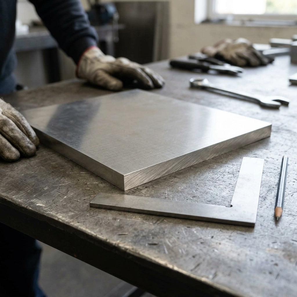 10mm Thick Aluminium Precision Plate Custom Size 10 mm – photo 1 of 2