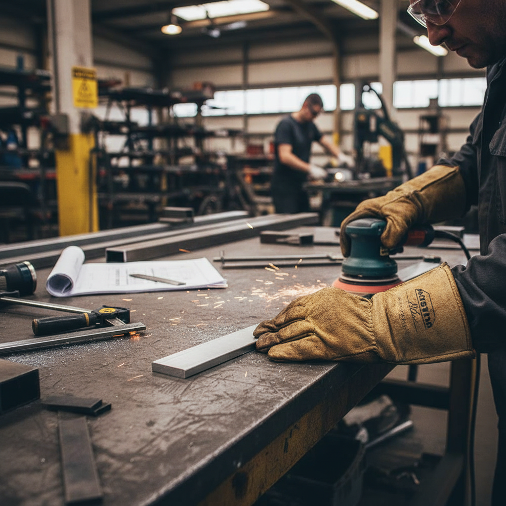 Premium Structural Grade 6082 T6 Aluminium Flat Bar 12.7mm x 9.5mm for High-Stress Applications 12.7 × 9.5 mm (1/2″ × 3/8″) – photo 2 of 2