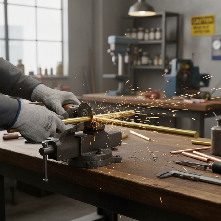 Professional 7mm Diameter Brass Round Bar CZ121 Alloy with Enhanced Machinability and Durability for Various Applications