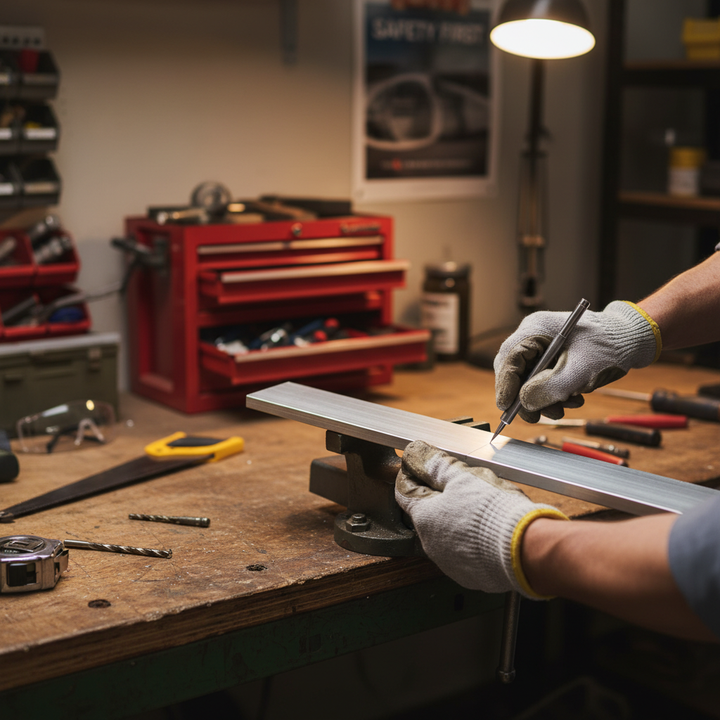 Premium Structural Grade Aluminium Flat Bar 25.4mm x 12.7mm with High Strength and Corrosion Resistance for Heavy-Duty Applications