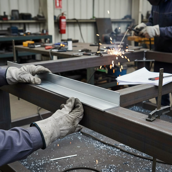 Premium Aluminium Unequal Angle 31.7mm x 12.7mm x 3.2mm - Grade 6063 T6 Alloy for High Corrosion Resistance and Versatile Applications