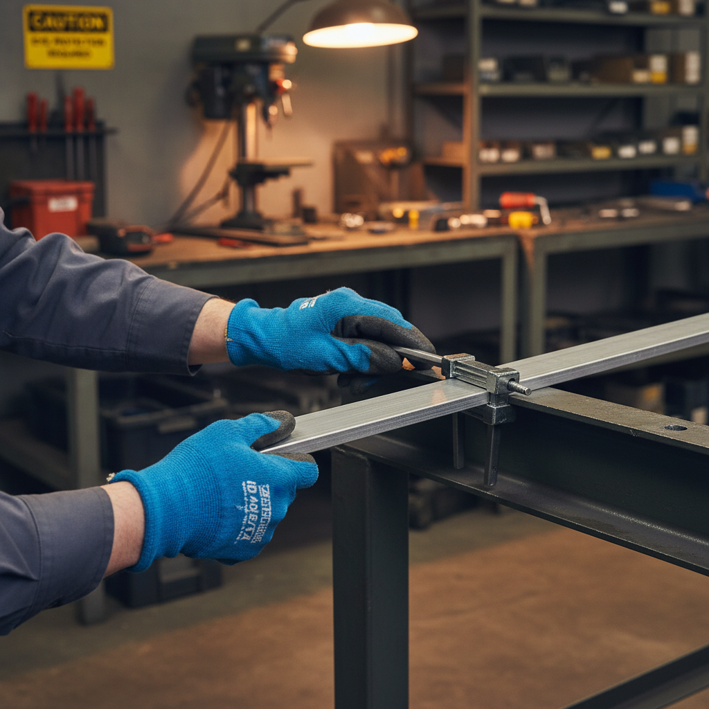 Heavy Duty 12.7mm x 4.8mm Plain Finish Aluminium Flat Bar - High-Performance Structural Grade 6082 T6 Alloy for Industrial Applications 12.7 × 4.8 mm (1/2″ × 3/16″) – photo 1 of 2