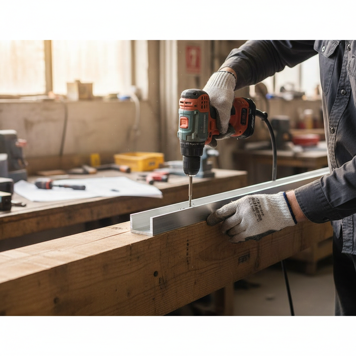 Premium Structural Alloy Aluminium Channel 76.2mm x 38.1mm x 3.2mm - High Performance 6082 T6 U Channel for Trusses, Bridges, and Cranes