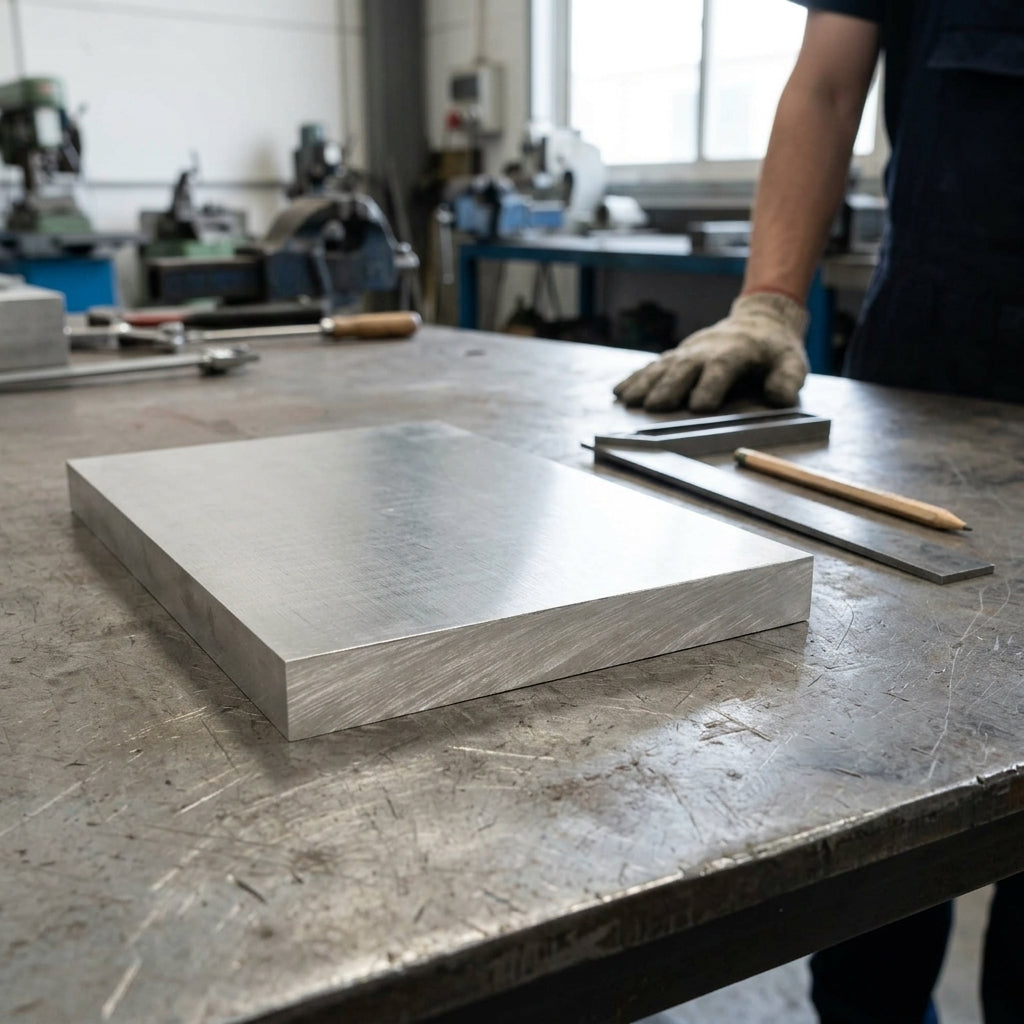 Aluminium Plate 30mm Thick 6082 - Cut to Size 30 mm – photo 1 of 2