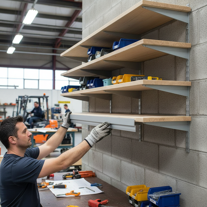 Professional Aluminium Z Shaped Section - 15 Pack of 1 Metre Pieces for Picture Hanging and Displays