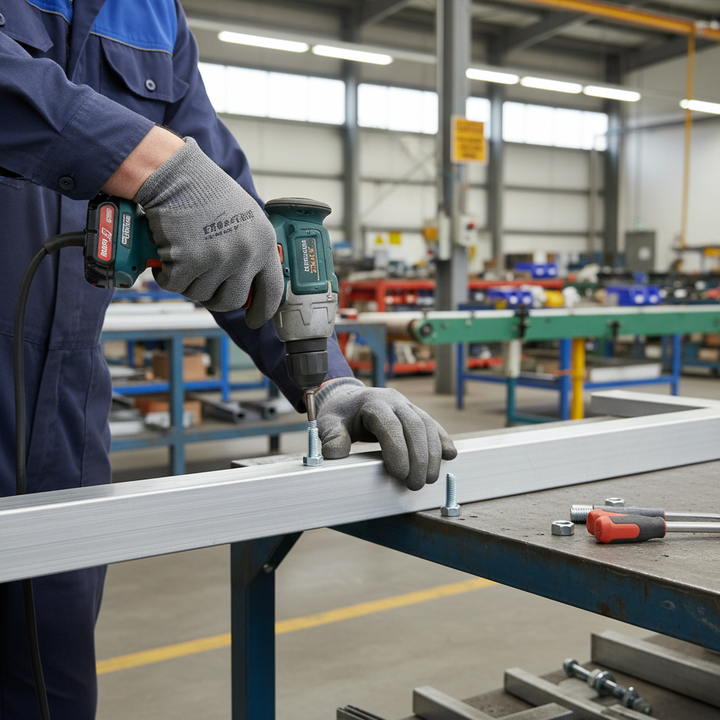 Premium Aluminium T-Section 76.2mm x 76.2mm x 6.3mm - Medium Strength, Corrosion Resistant for Outdoor Applications
