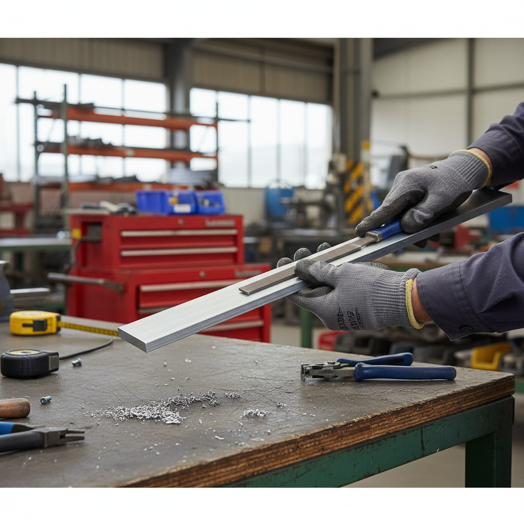 Premium Structural Grade 6082 T6 Aluminium Flat Bar 50.8mm x 9.5mm for High-Performance Applications 50.8 × 9.5 mm (2″ × 3/8″) – photo 1 of 2