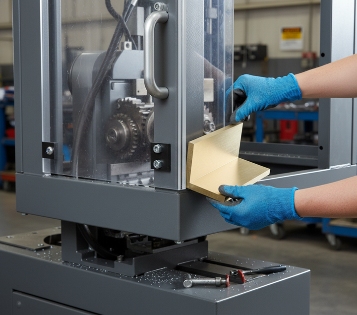 Premium Plain Finish Brass Unequal Angle 25.4mm x 12.7mm x 3.2mm with High Corrosion Resistance and Decorative Applications