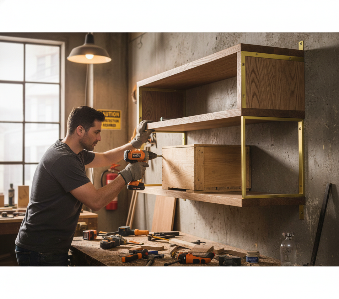 Premium Plain Finish Brass Angle 31.7mm x 31.7mm x 3.2mm for Decorative Applications