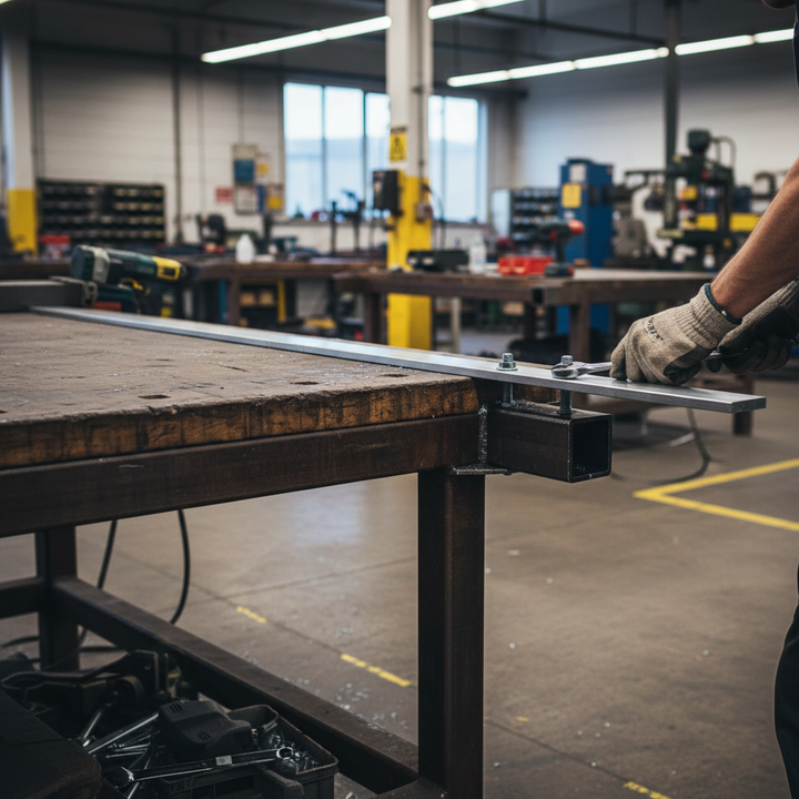 Premium 25mm x 5mm Plain Finish Aluminium Flat Bar - High-Performance 6060 T6 Alloy for Structural Applications