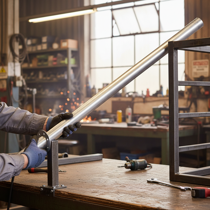 Premium Heavy Duty Aluminium Round Tube 76.2mm x 1.6mm - Architectural Grade 6063 T6 for Industrial Applications