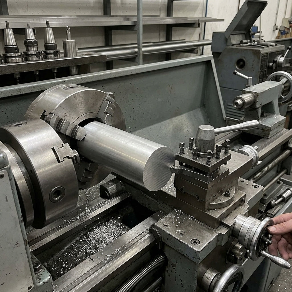 6082 T6 Aluminium Cylindrical Rods Cut to Specification  – photo 1 of 2