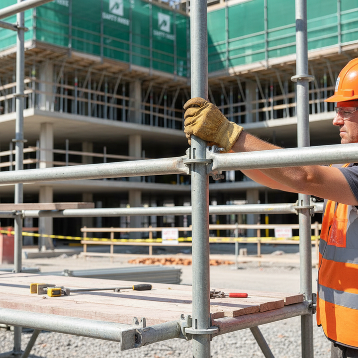 Premium Heavy Duty Aluminium Scaffold Tube 48mm x 4.5mm - High Strength 6082 T6 Alloy for Structural Applications