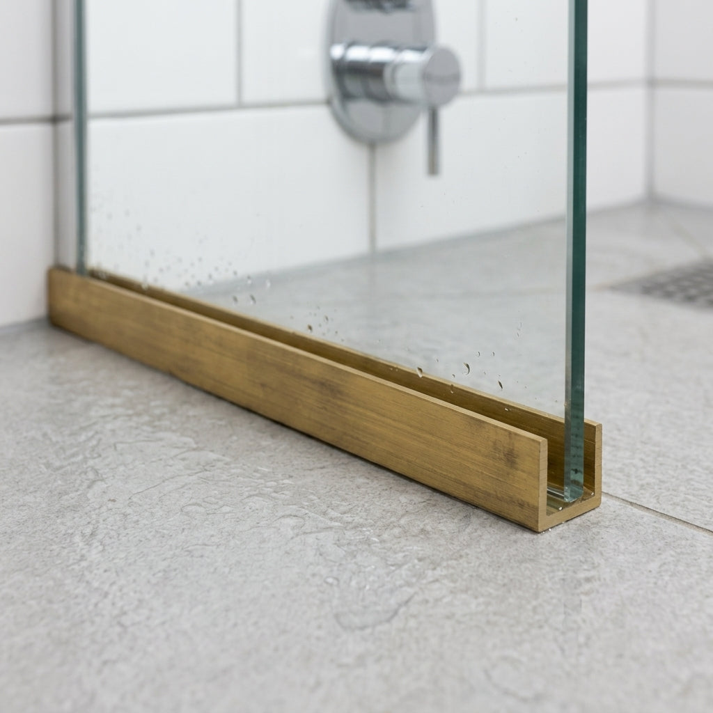 Brass U-Channel CZ121 Custom Lengths  – photo 1 of 2