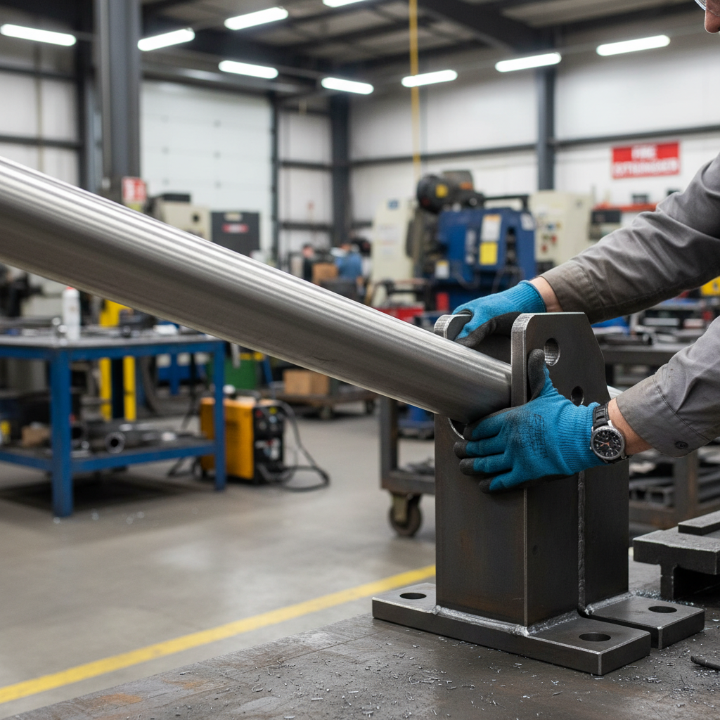 Premium 165.1 (6 1/2") Diameter 304L Stainless Steel Round Bar for Versatile Applications  – photo 1 of 2