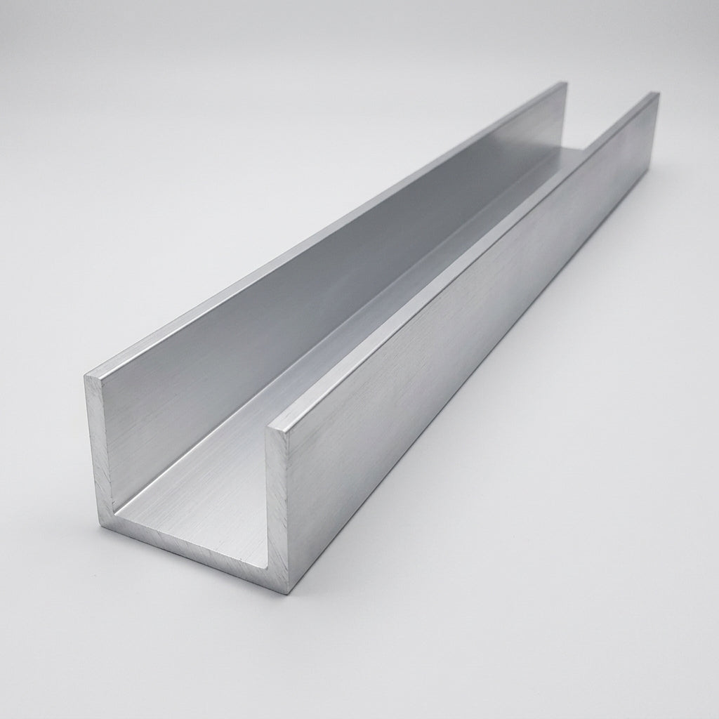 Aluminium Channel U-Section – Custom Cut to Size (view 2)
