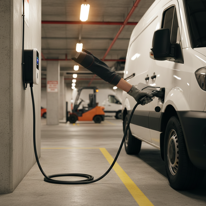 Premium EV Charging Cable Type 2 to Type 2 - 5m/10m Length, 16/32 Amp, Lightweight and Flexible for Home and Public Charging
