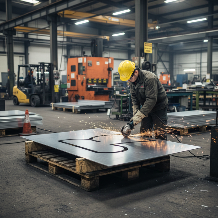 Premium 2500mm x 1250mm x 5.0mm Aluminium Sheet - Grade 1050 with High Corrosion Resistance and Reflective Finish for Versatile Applications