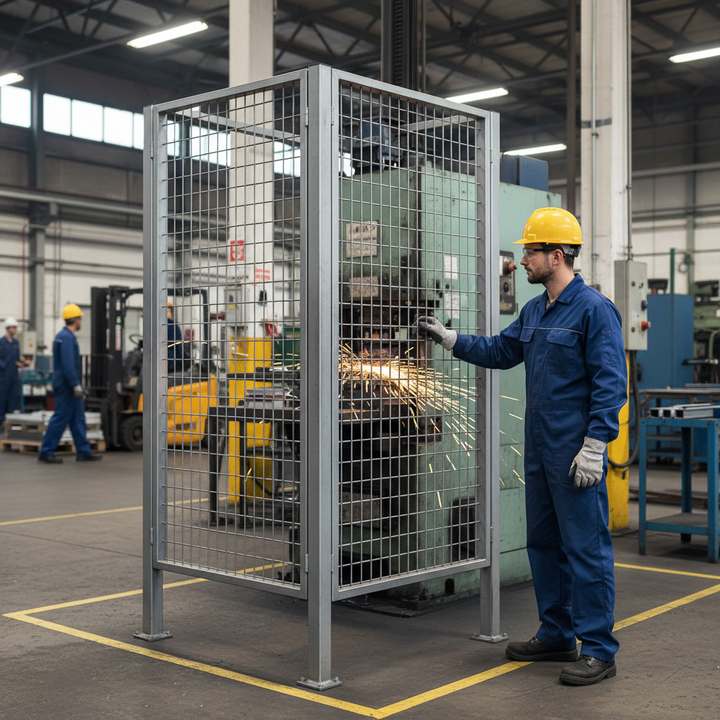 Premium Heavy Duty 316 Stainless Steel Weldmesh 2440mm x 1220mm x 25.4mm - Versatile for Architectural and Commercial Use