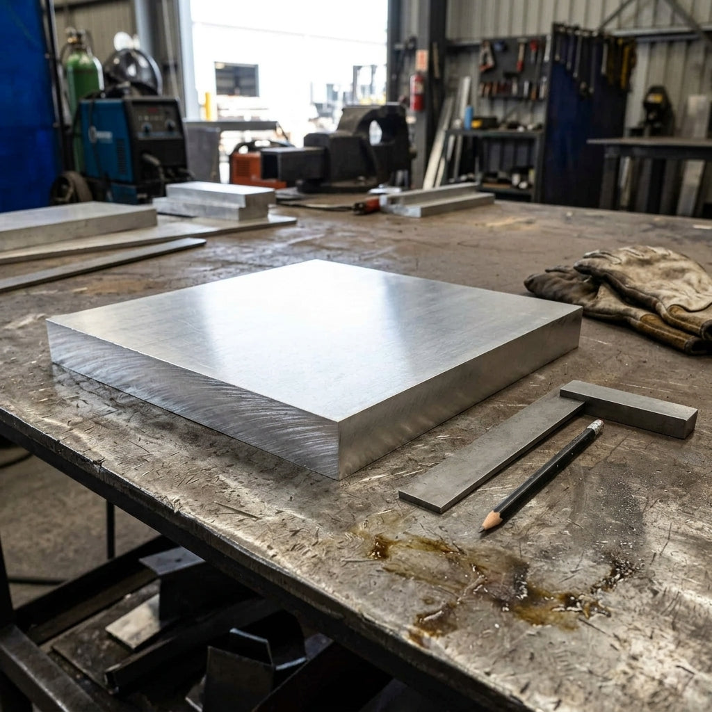 Aluminium Plate 63.5mm Thick 5083 - Cut to Size 63.5 mm – photo 1 of 2
