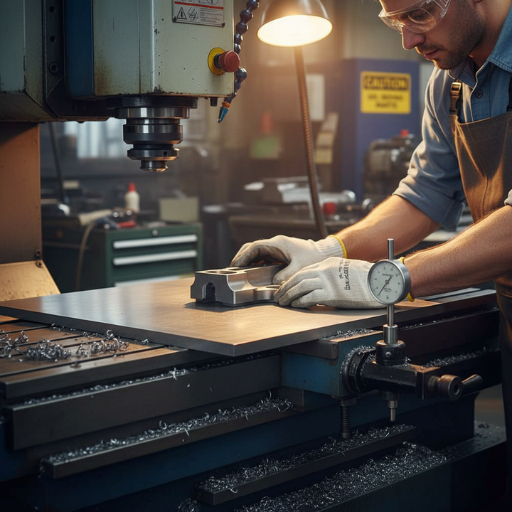 Premium 6mm Aluminium Cast Tooling Plate - High Precision for CNC Machines and 3D Printing Applications