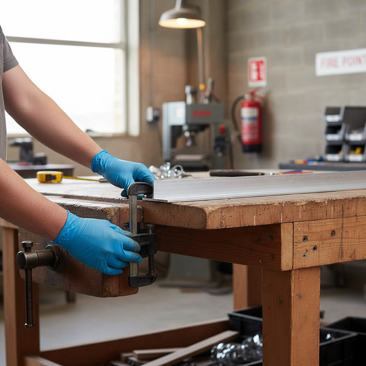 Premium Heavy Duty Aluminium Unequal Angle 76.2mm x 25.4mm x 6.3mm for Structural Applications