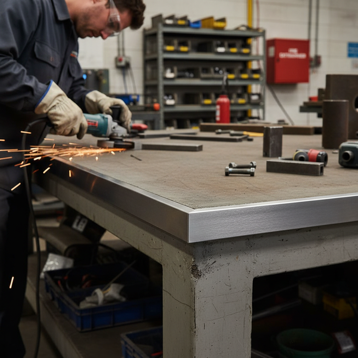 Premium Structural Grade 6082 T6 Aluminium Flat Bar 60mm x 5mm - High Strength, Corrosion Resistant, Ideal for Trusses and Bridges