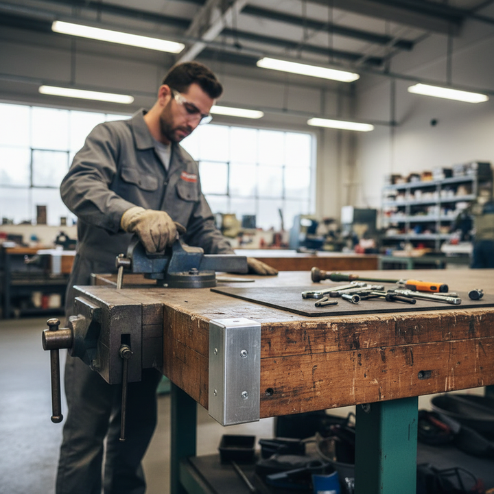 Premium Heavy Duty Aluminium Angle 38.1mm x 38.1mm x 4.8mm for Structural Applications