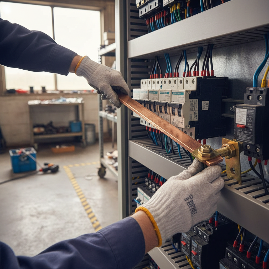 Premium High-Performance Copper Flat Bar 38.1mm x 3.2mm - Ideal for Busbars, Electronics, and Architectural Applications