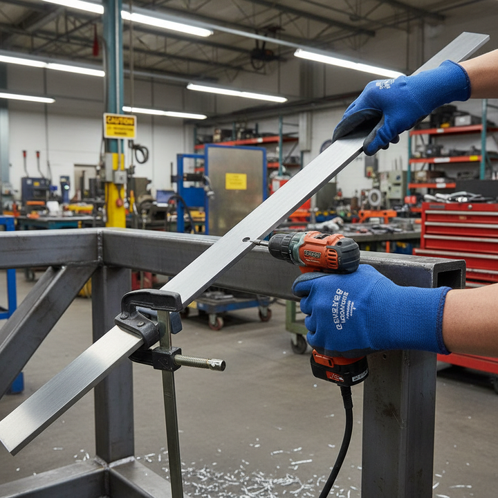 Premium Structural Grade Aluminium Flat Bar 38.1mm x 4.8mm with High Strength and Corrosion Resistance for Industrial Applications