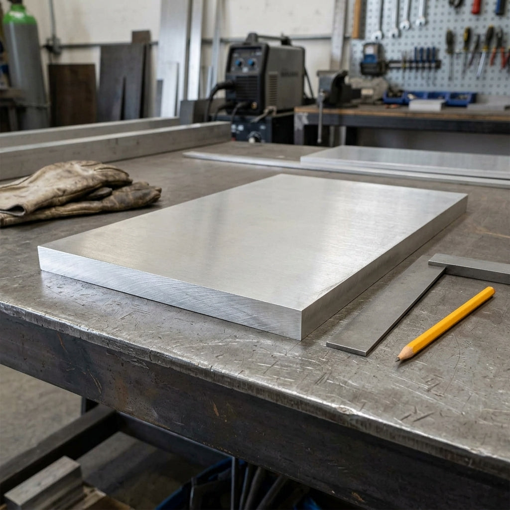 Aluminium Plate 15mm Thick 6082 - Cut to Size 15 mm – photo 1 of 2