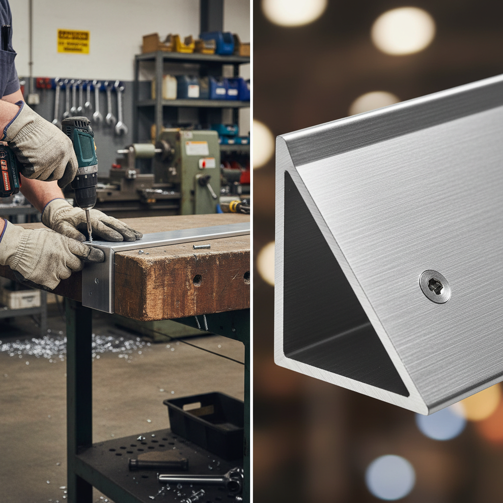 Aluminium Angle 25.4 × 12.7 × 3.2 mm (1″ × 1/2″ × 1/8″) – photo 1 of 2