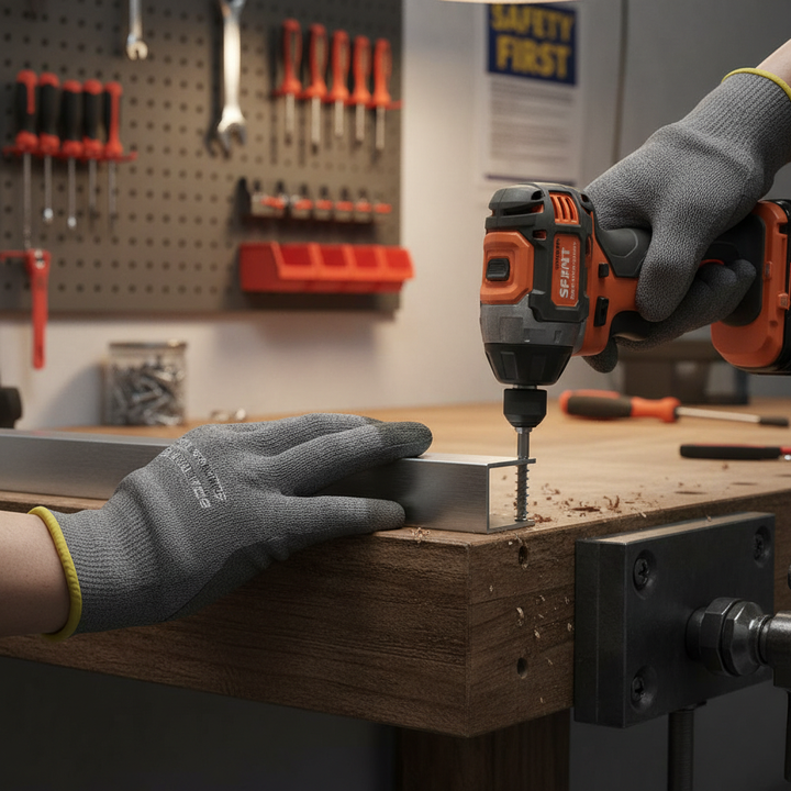 Premium Heavy Duty Brushed Polished Aluminium Angle 31.7mm x 31.7mm x 4.8mm for Structural Applications