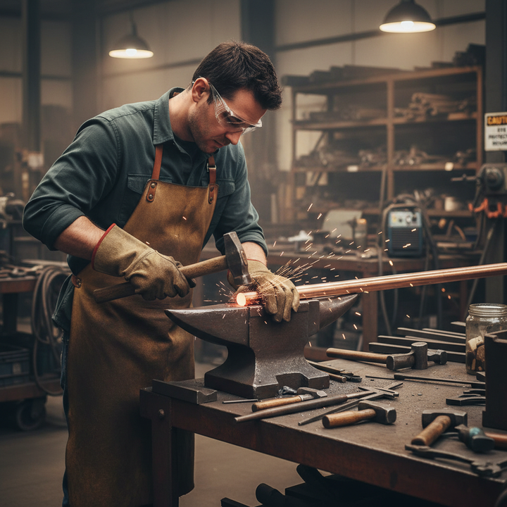 Premium High-Performance Copper Round Bar 38.1mm Diameter - Grade C101 for Excellent Conductivity and Ductility