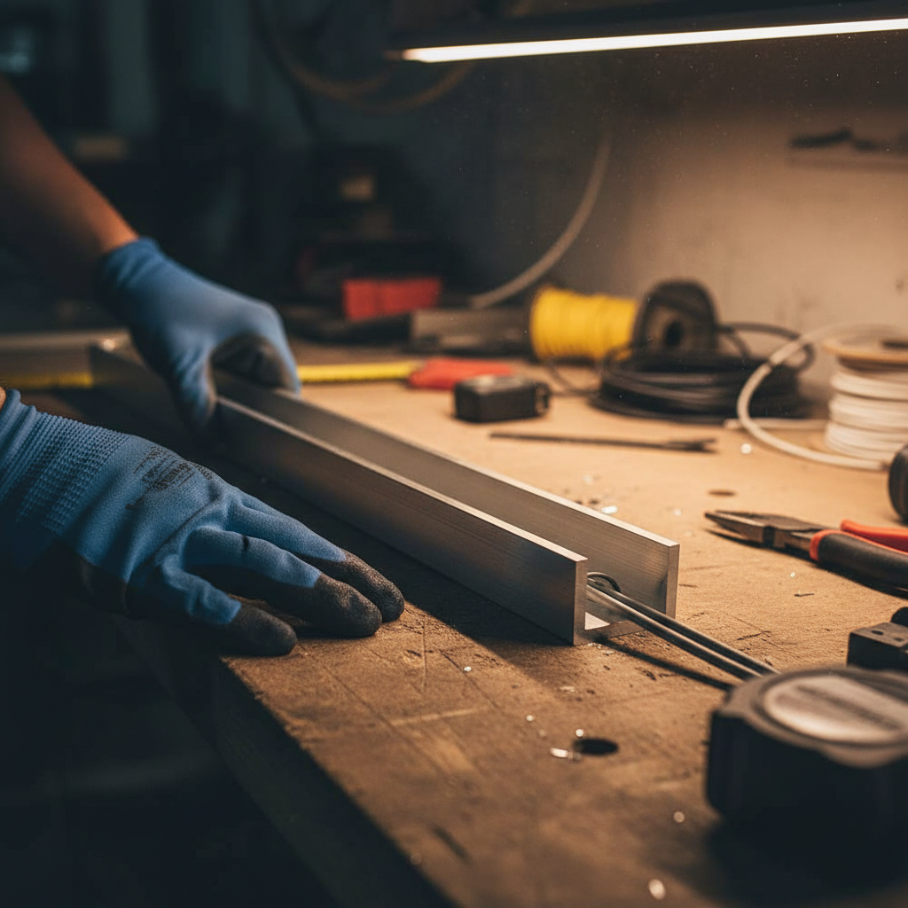 Premium Plain Finish Aluminium Channel 25.4mm x 19mm x 3.2mm - High Corrosion Resistance for Architectural Applications