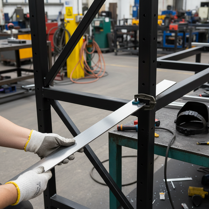 Premium 50mm x 5mm Brushed Polished Stainless Steel Flat Bar - Versatile for Commercial and Architectural Applications
