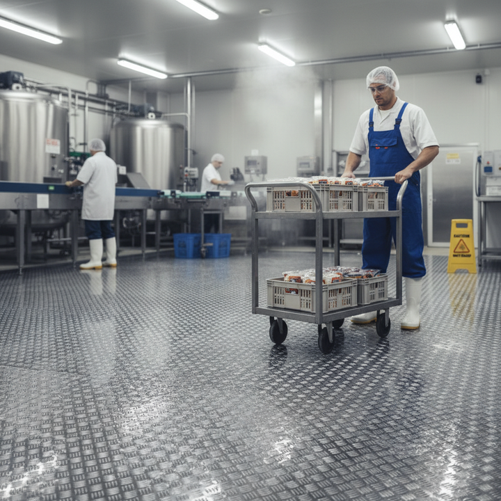 Premium Heavy Duty Aluminium Chequer Plate 2000mm x 1000mm x 3mm - Five Bar Tread Plate for Versatile Applications