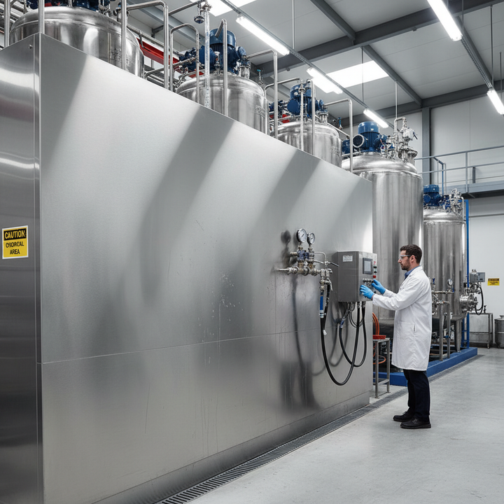 Premium Dull Polished Stainless Steel Sheet 3000mm x 1500mm x 5mm - High Corrosion Resistance for Architectural Applications