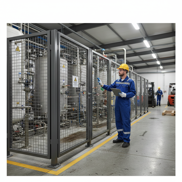 Premium Heavy Duty 304 Stainless Steel Weldmesh 2440mm x 1220mm x 12.7mm for Industrial and Commercial Applications