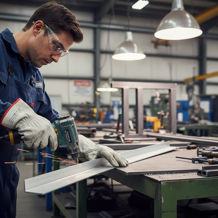 Premium Heavy Duty Aluminium Unequal Angle 25.4mm x 15.9mm x 3.2mm for Structural Applications