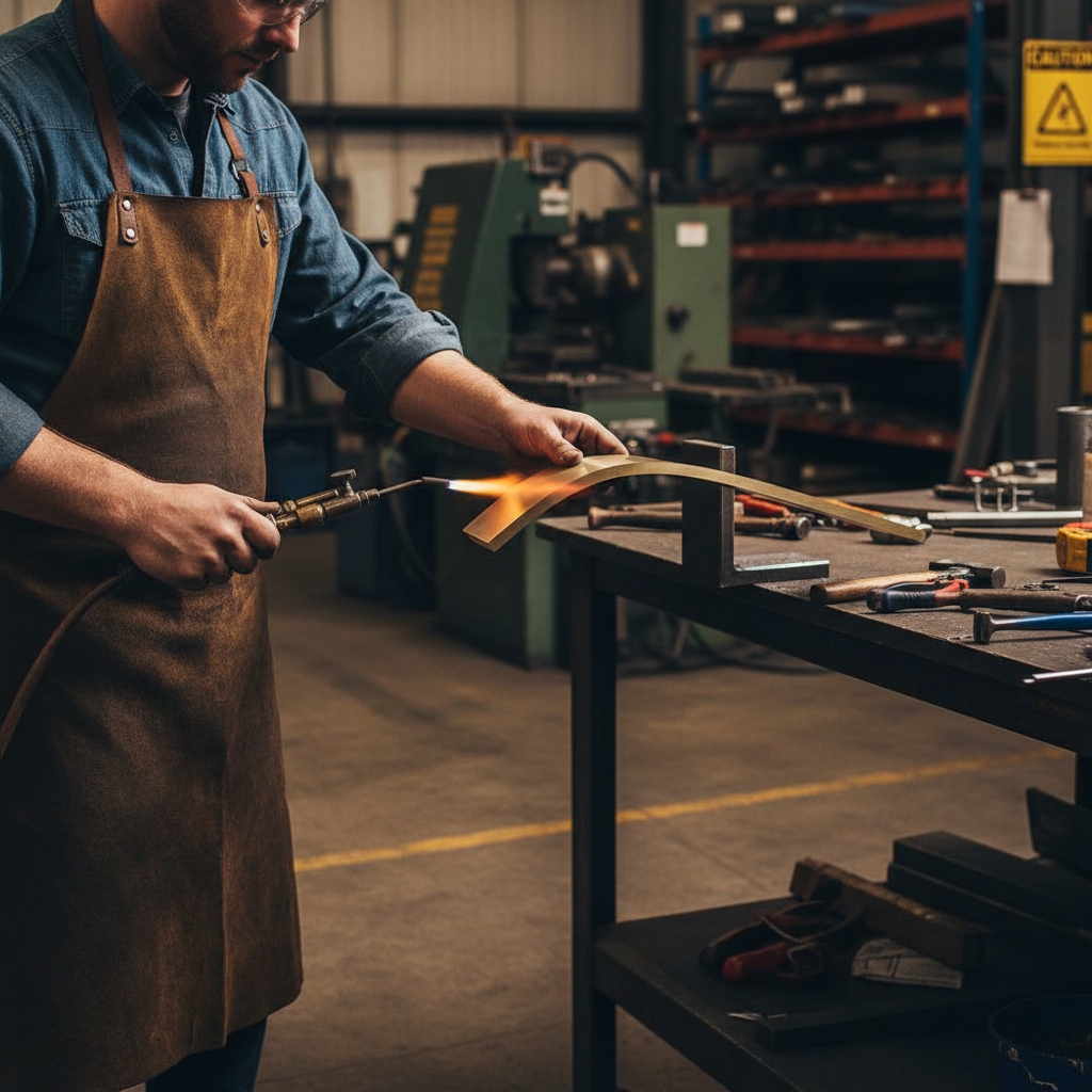 Premium 38.1mm x 6.3mm Brass Flat Bar - High Corrosion Resistance and Ductile Alloy for Versatile Applications