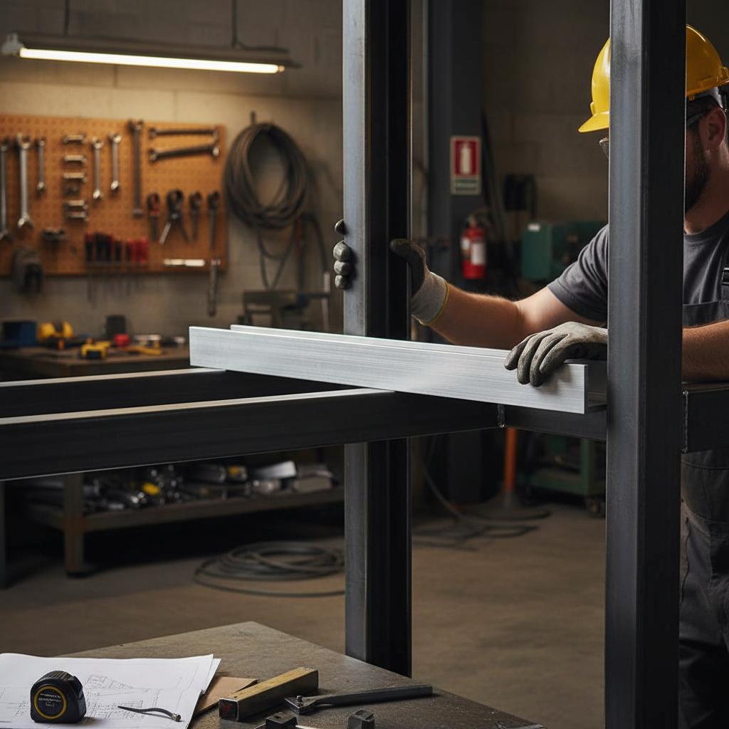 Premium High-Performance Aluminium Channel 254mm x 76.2mm x 9.5mm x 12.7mm - Grade 6082 T6 for Structural Applications